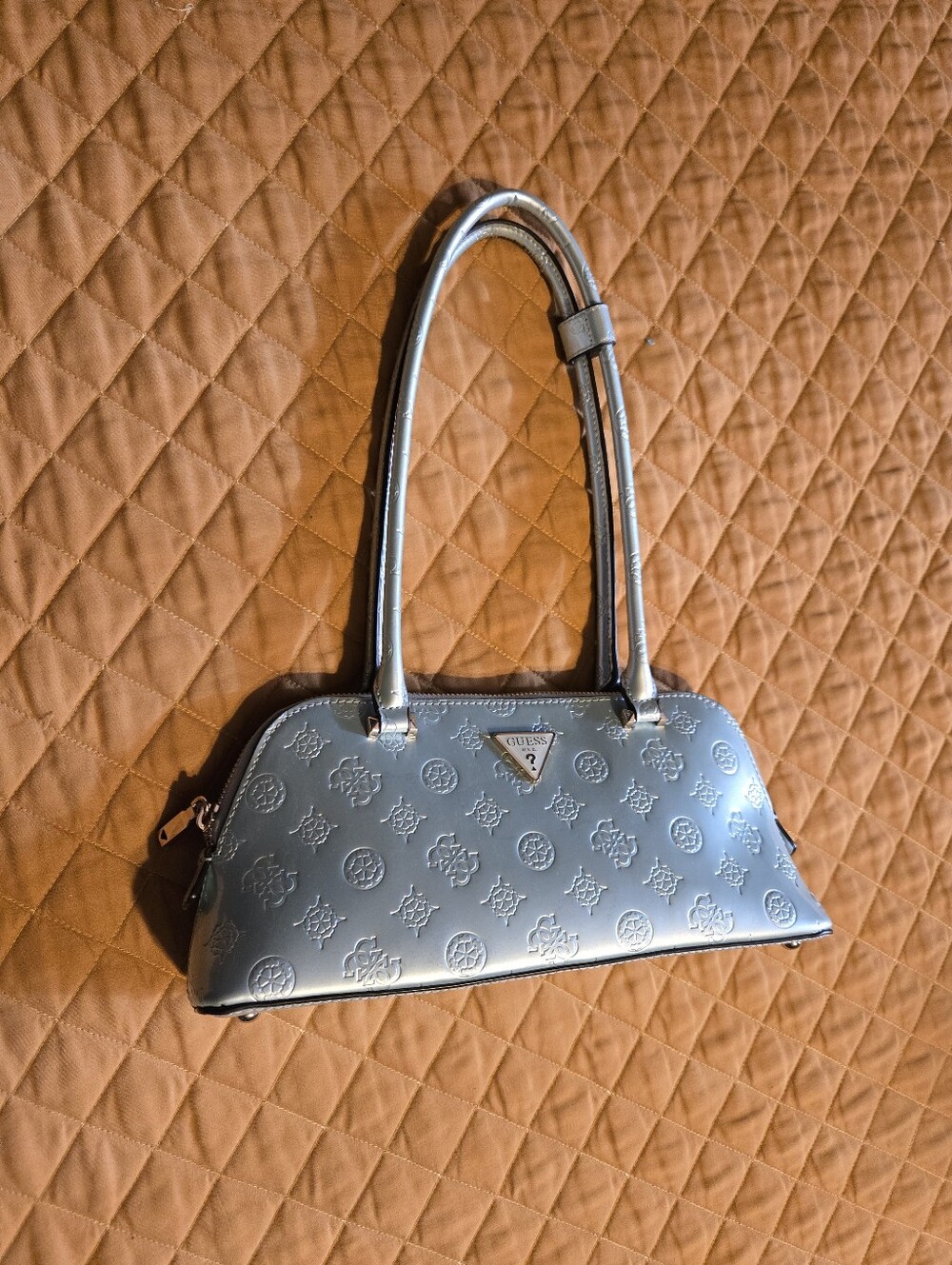 Guess Metallic Blue Bag